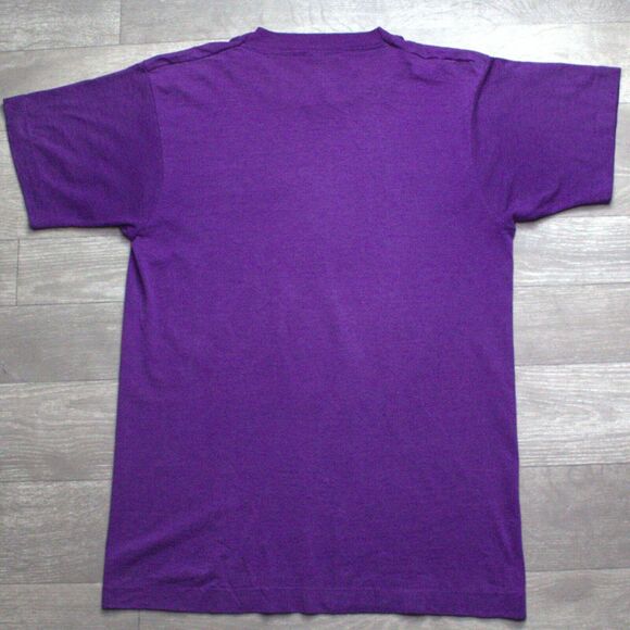 Vintage Charleston Shirt Size M Purple Single Stitch South Carolina Rainbow Row - Picture 6 of 6